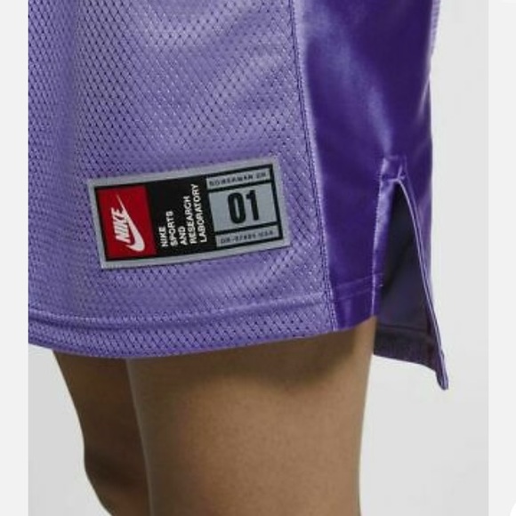 Nike Skirt Women's Jersey basketball football Purple Mini - Picture 2 of 5